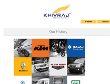 Tablet Screenshot of khivraj.com